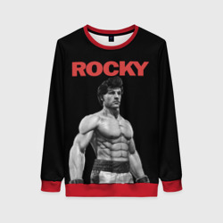 Женский свитшот 3D Rocky