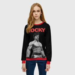 Женский свитшот 3D Rocky - фото 2