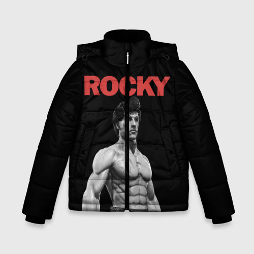 Зимняя куртка для мальчиков 3D Rocky, цвет черный
