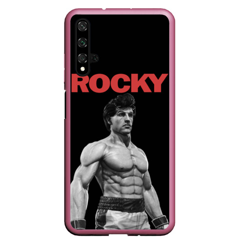 Чехол для Honor 20 Rocky, цвет малиновый