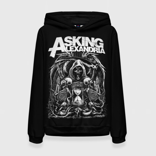 Женская толстовка 3D Asking Alexandria, цвет 3D печать