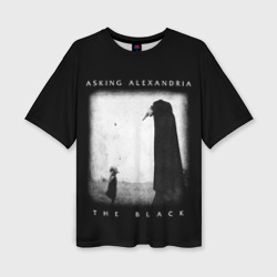 Женская футболка oversize 3D Asking Alexandria