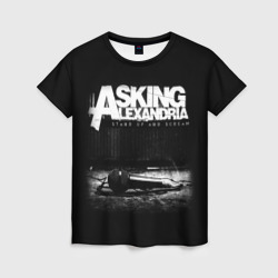 Женская футболка 3D Asking Alexandria