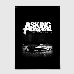 Asking Alexandria – Постер с принтом купить