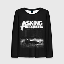 Женский лонгслив 3D Asking Alexandria