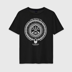 Architects – Женская футболка хлопок Oversize с принтом купить со скидкой в -16%