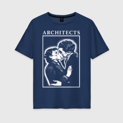 Женская футболка хлопок Oversize Architects