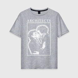 Женская футболка хлопок Oversize Architects