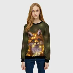 Лисёнок и гирлянда 