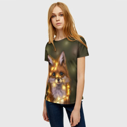 Лисёнок и гирлянда 