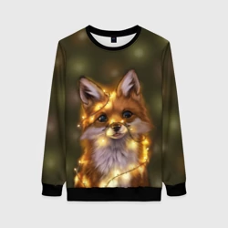 Лисёнок и гирлянда 