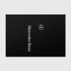 Холст прямоугольный Mercedes Benz carbon - фото 2