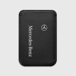 Картхолдер Magsafe магнитный Mercedes Benz carbon