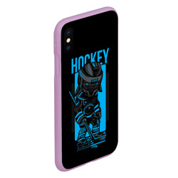 Чехол для iPhone XS Max матовый Хоккей - фото 2