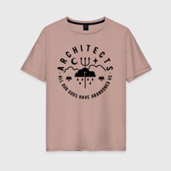 Architects – Женская футболка хлопок Oversize с принтом купить со скидкой в -16%