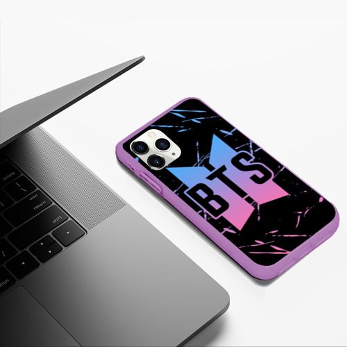Чехол для iPhone 11 Pro Max матовый с принтом BTS LOVE YOURSELF | БТС, фото #5
