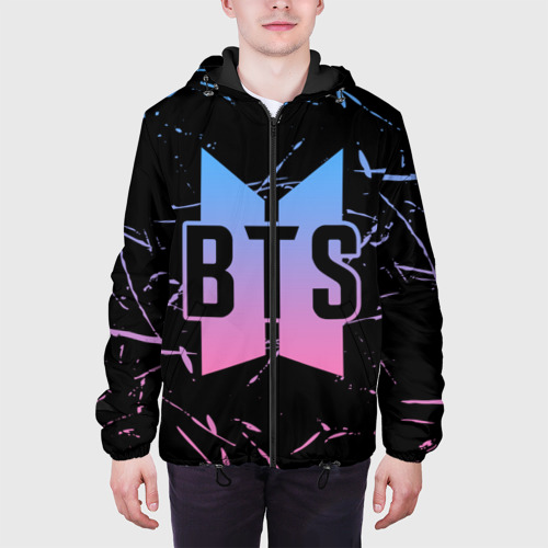Мужская куртка 3D с принтом BTS LOVE YOURSELF | БТС, вид сбоку #3