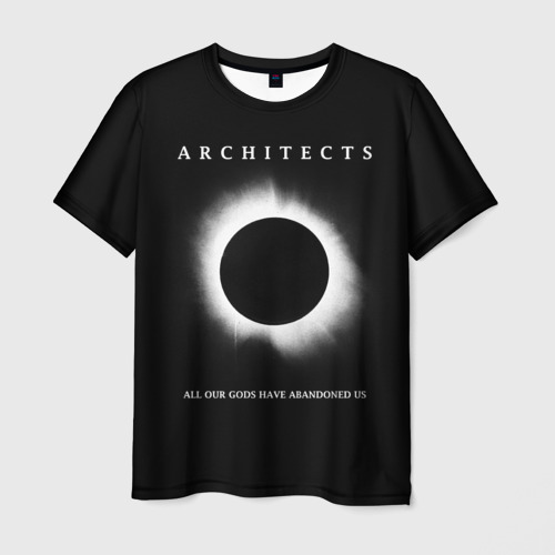 Мужская футболка с принтом Architects, вид спереди №1