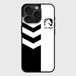 Чехол силиконовый для Apple iPhone 15 Pro Мax матовый Team Liquid