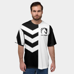 Мужская футболка oversize 3D Team Liquid - фото 2