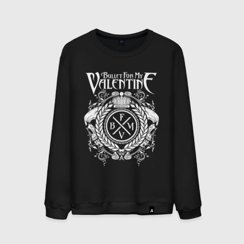 Мужской свитшот хлопок Bullet For My Valentine