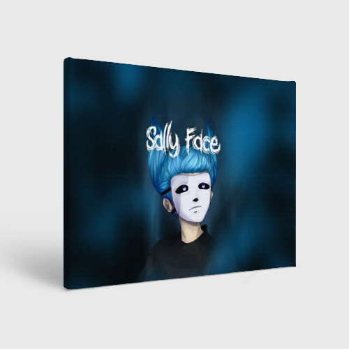 Холст прямоугольный Sally face, цвет 3D печать