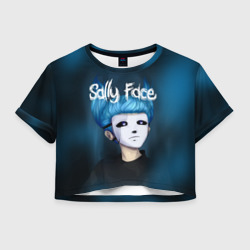 Женская футболка Crop-top 3D Sally face