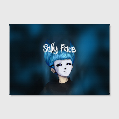 Холст прямоугольный Sally face, цвет 3D печать - фото 2