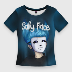Женская футболка 3D Slim Sally face