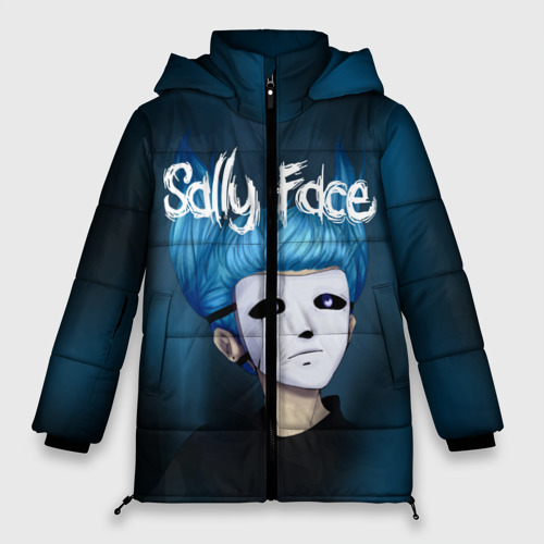 Женская зимняя куртка Oversize Sally face, цвет черный