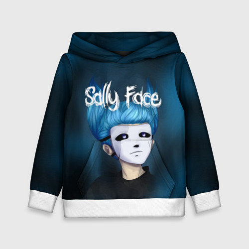 Детская толстовка 3D Sally face, цвет белый