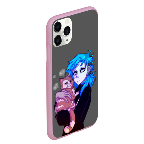 Чехол для iPhone 11 Pro Max матовый Sally and Gizmo, цвет розовый - фото 3