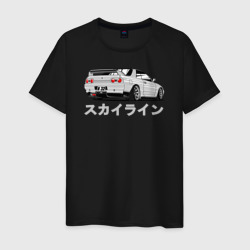 Мужская футболка хлопок R32 Godzilla