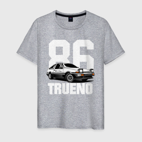 Мужская футболка хлопок Trueno, цвет меланж