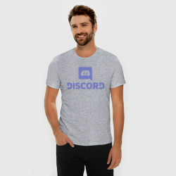 Мужская футболка хлопок Slim Discord - фото 2