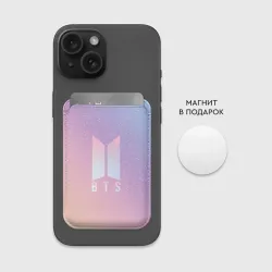 Картхолдер Magsafe магнитный BTS love yourself БТС старс - фото 2