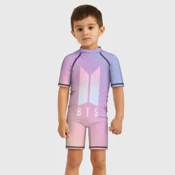 Детский купальный костюм 3D BTS love yourself БТС старс - фото 2
