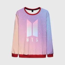 Мужской свитшот 3D BTS love yourself БТС старс