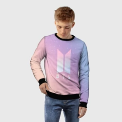 Детский свитшот 3D BTS love yourself БТС старс - фото 2