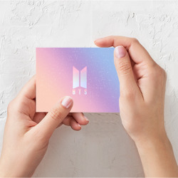 Поздравительная открытка BTS love yourself БТС старс - фото 2