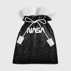 Подарочный 3D мешок NASA glitch space НАСА глитч космос