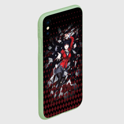 Чехол для iPhone XS Max матовый Юмэко Джабами с картами - фото 2