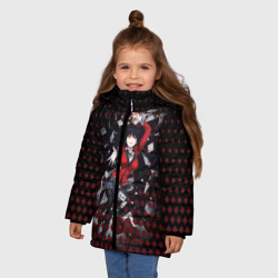 Зимняя куртка для девочек 3D Юмэко Джабами с картами - фото 2