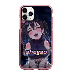 Чехол для iPhone 11 Pro матовый Brunette ahegao