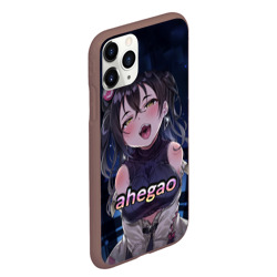 Чехол для iPhone 11 Pro Max матовый Brunette ahegao - фото 2