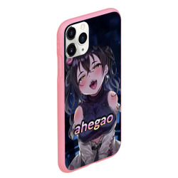 Чехол для iPhone 11 Pro Max матовый Brunette ahegao - фото 2