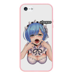 Чехол для iPhone 5/5S матовый Ahegao