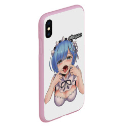 Чехол для iPhone XS Max матовый Ahegao - фото 2