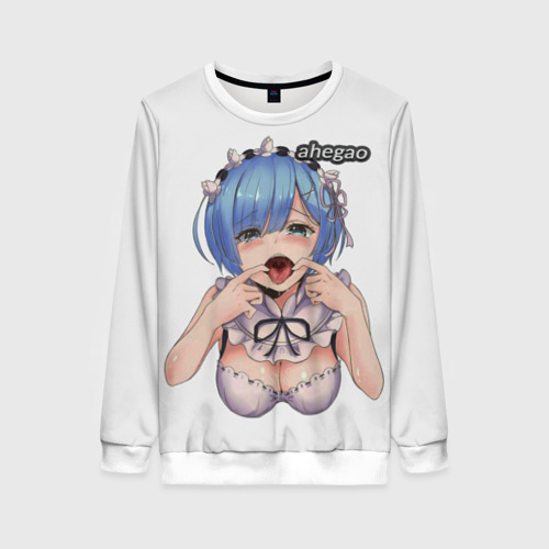 Женский свитшот 3D Ahegao, цвет 3D печать