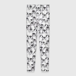 Леггинсы 3D Пингвинчики паттерн
